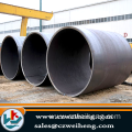 custom-produced q235b schedule 40 carboerw lsaw welded black round steel pipe /tube 6n erw welded steel pipe from China